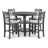 CORI COUNTER 5 PC SET-GRAY