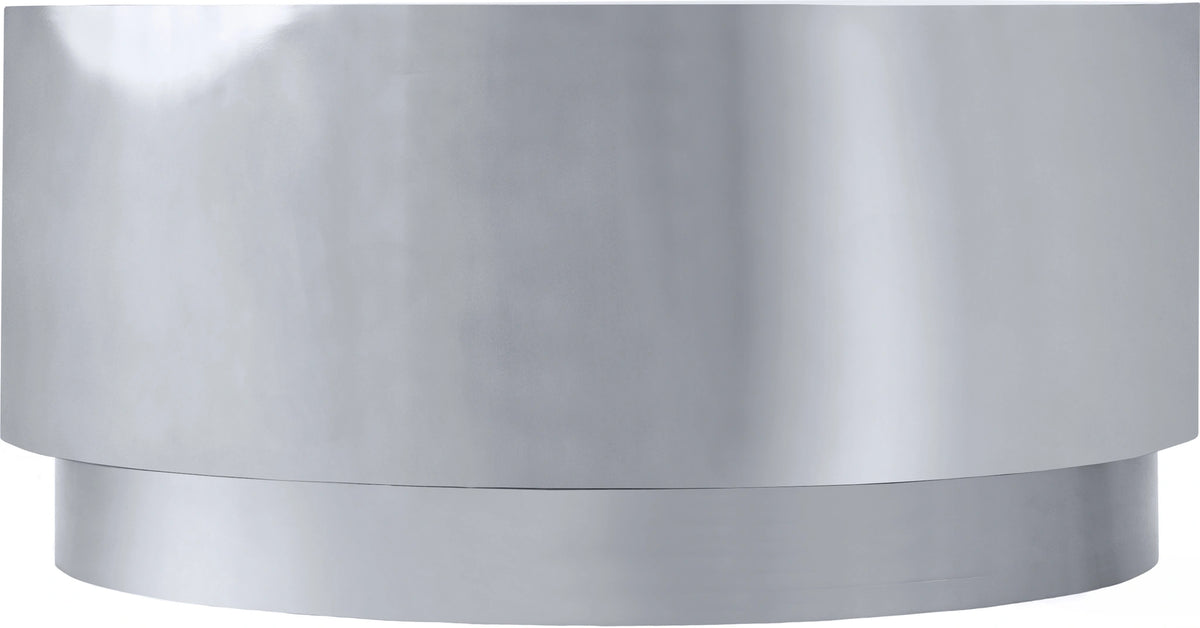 Jazzy Silver Coffee Table - galleria furniture outlet