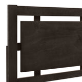 GEMINI Queen Q PANEL BED-HB/FB/RAILS-MERLOT