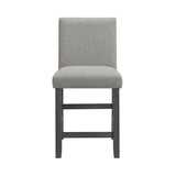 Seneca Counter Side Chair with Grey Fabric (2 Per Carton)