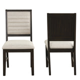 Plateau Side Chair (2 Per Carton)-Rustic Espresso