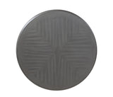 Amy 5 Pc 47" Round Dining Set-Gray