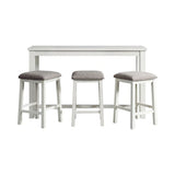 Stone Occasional Bar Table Single Pack (Table + Three Stools)