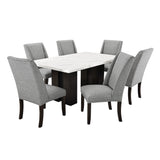 Faust Dining Chair (2 Per Carton)-Gray