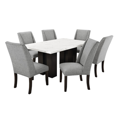 Faust Dining Chair (2 Per Carton)-Gray