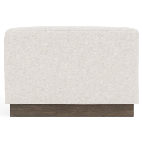 Merino Fabric Cocktail Ottoman