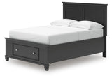 Lanolee Panel Storage Bed