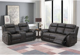 U8517 Grey Glider Recliner