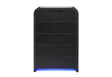 Beckett Wht/Blk Chest W/ LED