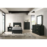 South Bend Bedroom Set in Black