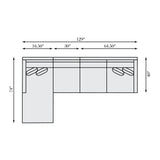 Kelsey Fabric Sectional