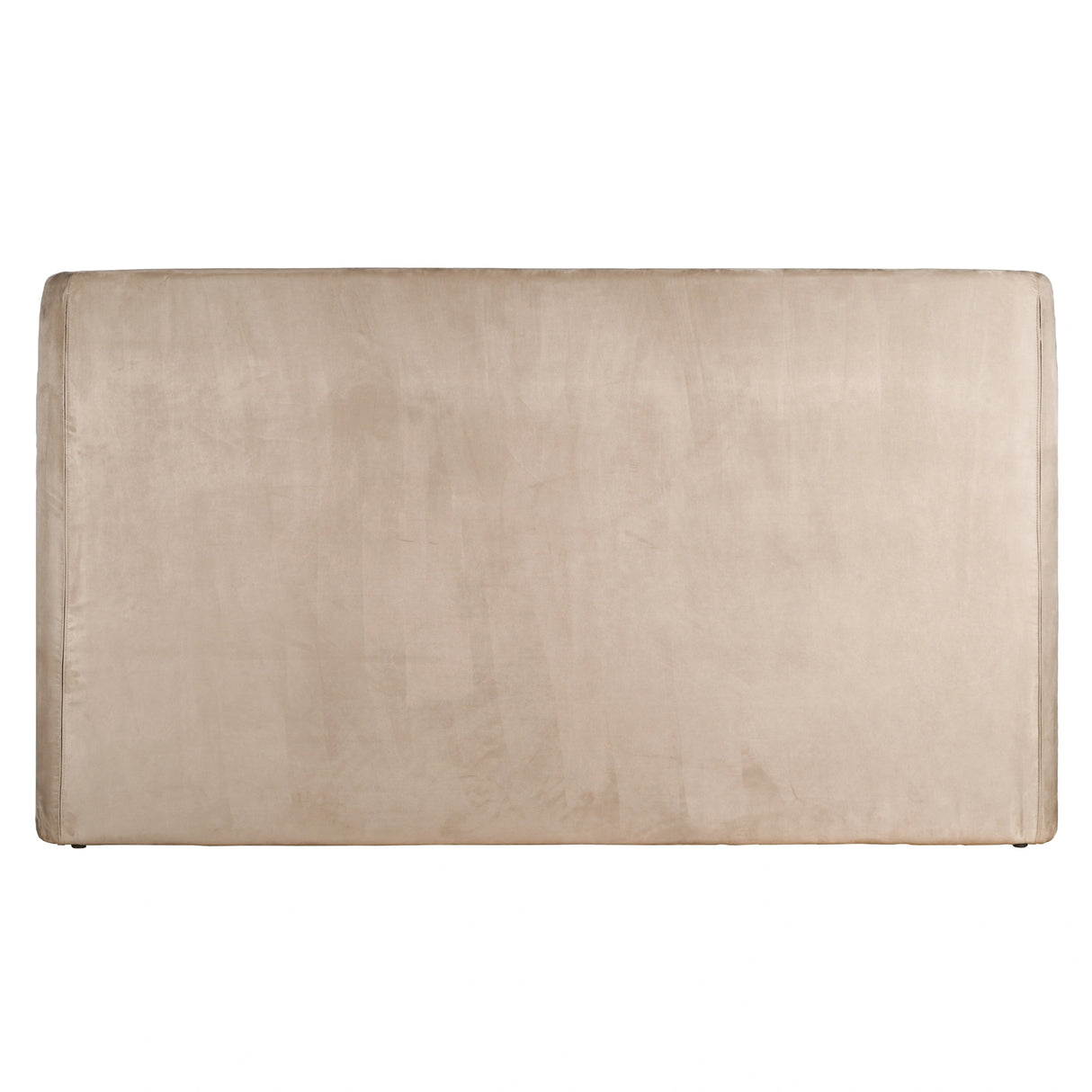 Roma - Modern Taupe Microfiber Upholstered Bed