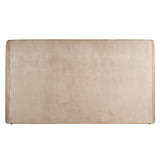 Roma - Modern Taupe Microfiber Upholstered Bed