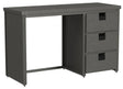 Elements International Cali Kids Desk in Sleek Gray image
