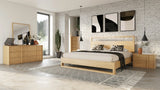 Berlin - Modern Natural Oak Bed
