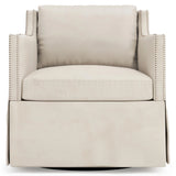 Delaney Leather Swivel Chair