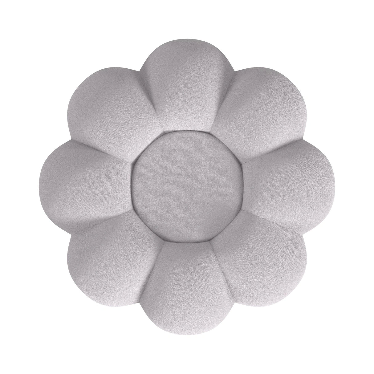 Bubble Swivel Chair and Ottoman in Grey