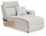 Modmax II Power Reclining Sectional with Chaise and Console