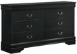 Elements International Louis Philippe Dresser in Black image