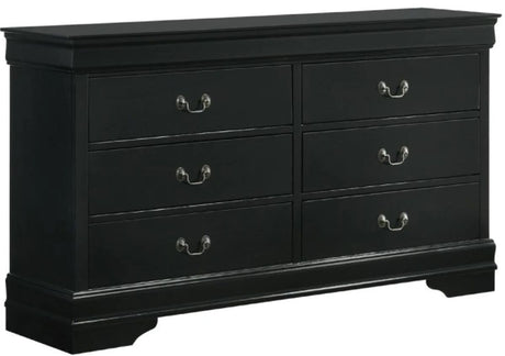 Elements International Louis Philippe Dresser in Black image
