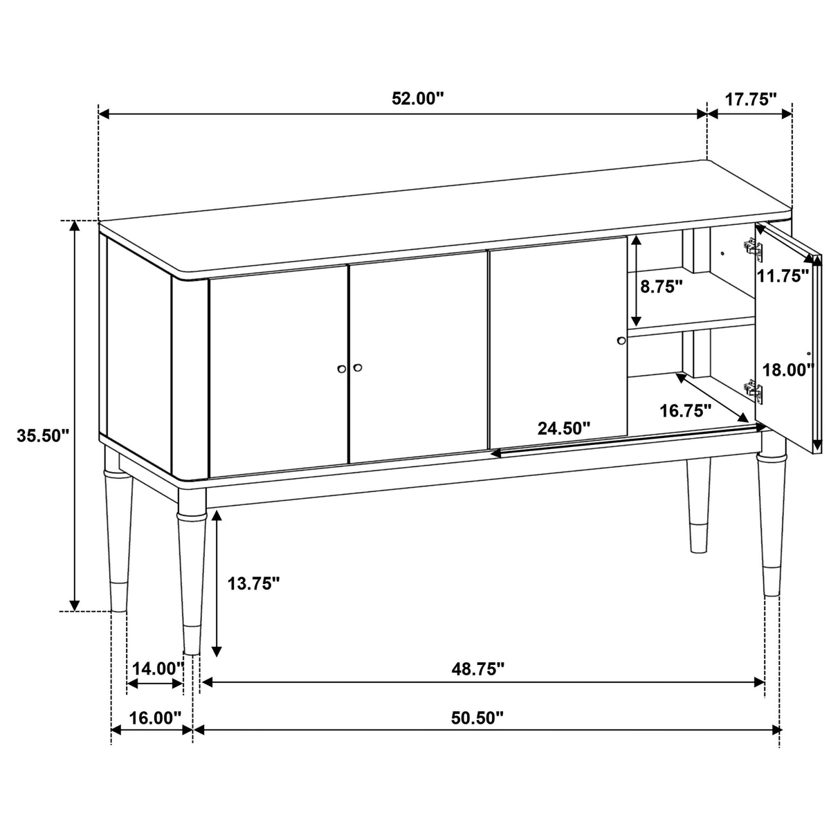 Reseda Sideboard