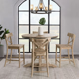 (D680-22) Callista- 24'' Counter Stool- Beach/Natural