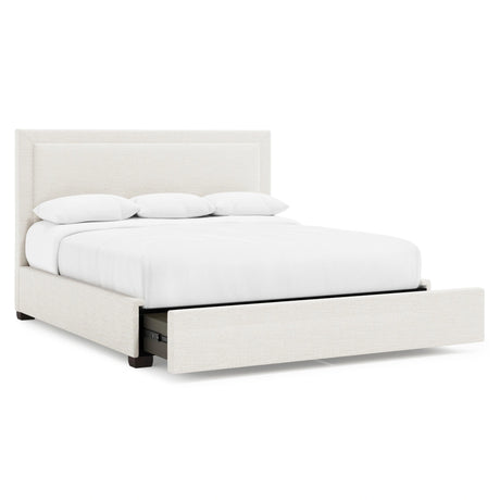 Morgan Fabric Storage Panel Bed Queen (54" H)