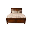 Galaxy Home Baltimore Queen Bed in Dark Walnut image
