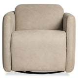 Livvy Leather Power Motion Swivel Chair