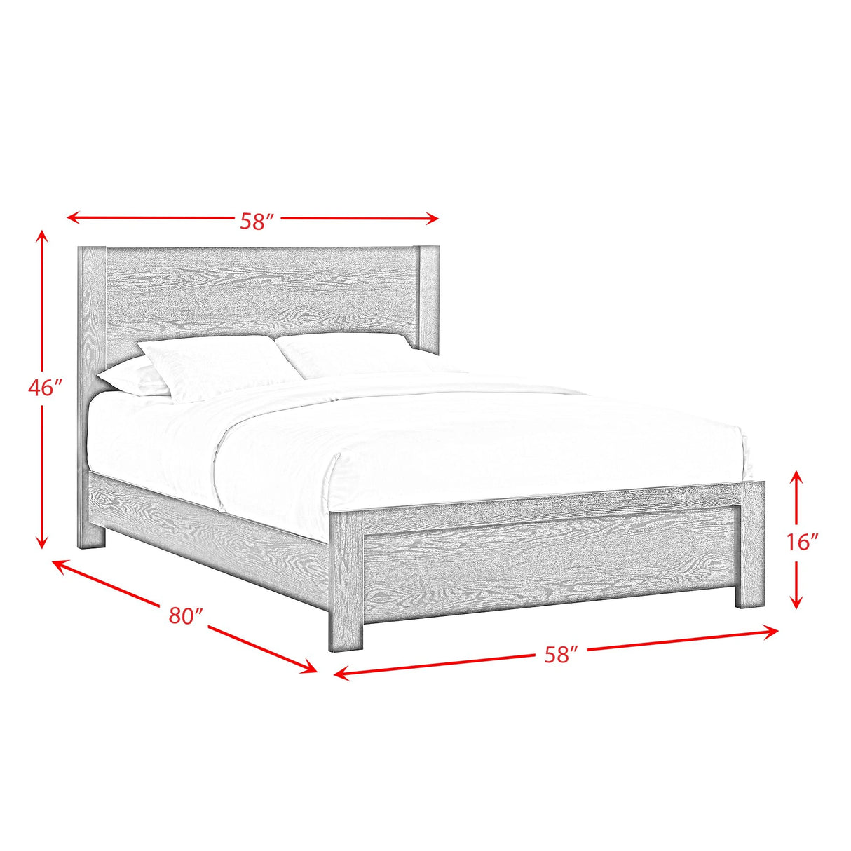 South Bend Bedroom Set in Black