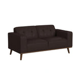 Destiny Living Room Set in Pebble Brown