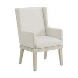 Avalanche Standard Height Dining Set in Antique White-Table and Four Chairs
