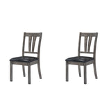 Nathan Fan Back Chair W/Pu Seat (2 Per Pack)