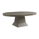 Elements International Collins Dining Table in Weathered Gray image