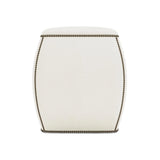 Delta Leather Ottoman