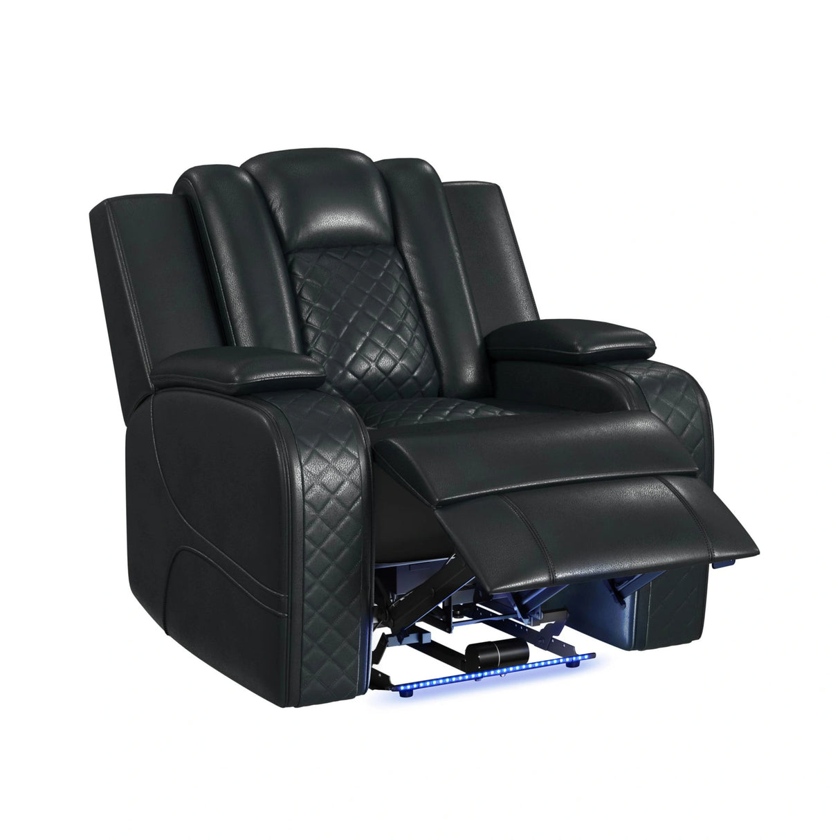 Carlo Power Motion Recliner with Power Headrest, LED