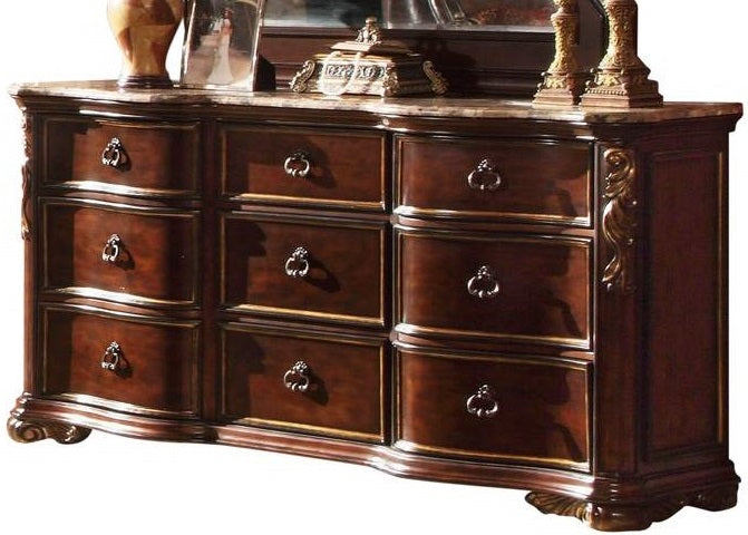 Galaxy Home Bella Dresser in Dark Walnut image