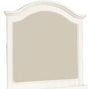 Elements International Brook White Mirror in White Lacquer image