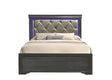 Galaxy Home Brooklyn King Bed in Gray image