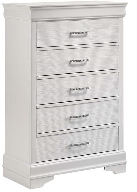Galaxy Home Brooklyn Chest in White image
