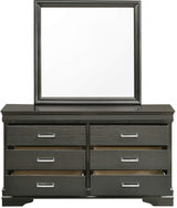 Galaxy Home Brooklyn Dresser in Gray
