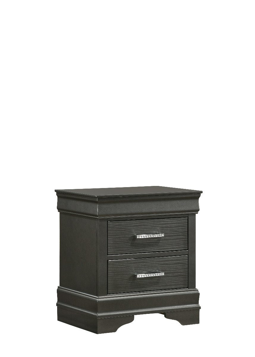 Galaxy Home Brooklyn Nightstand in Gray