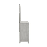Fiona Landscape Mirror-Mist Gray