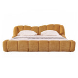 Janine - Modern Camel Fabric Bed