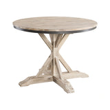Callista Round Standard Height 5PC Dining Set-Table and Four Chairs