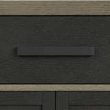 Jemma Buffet in Grey and Dark Espresso