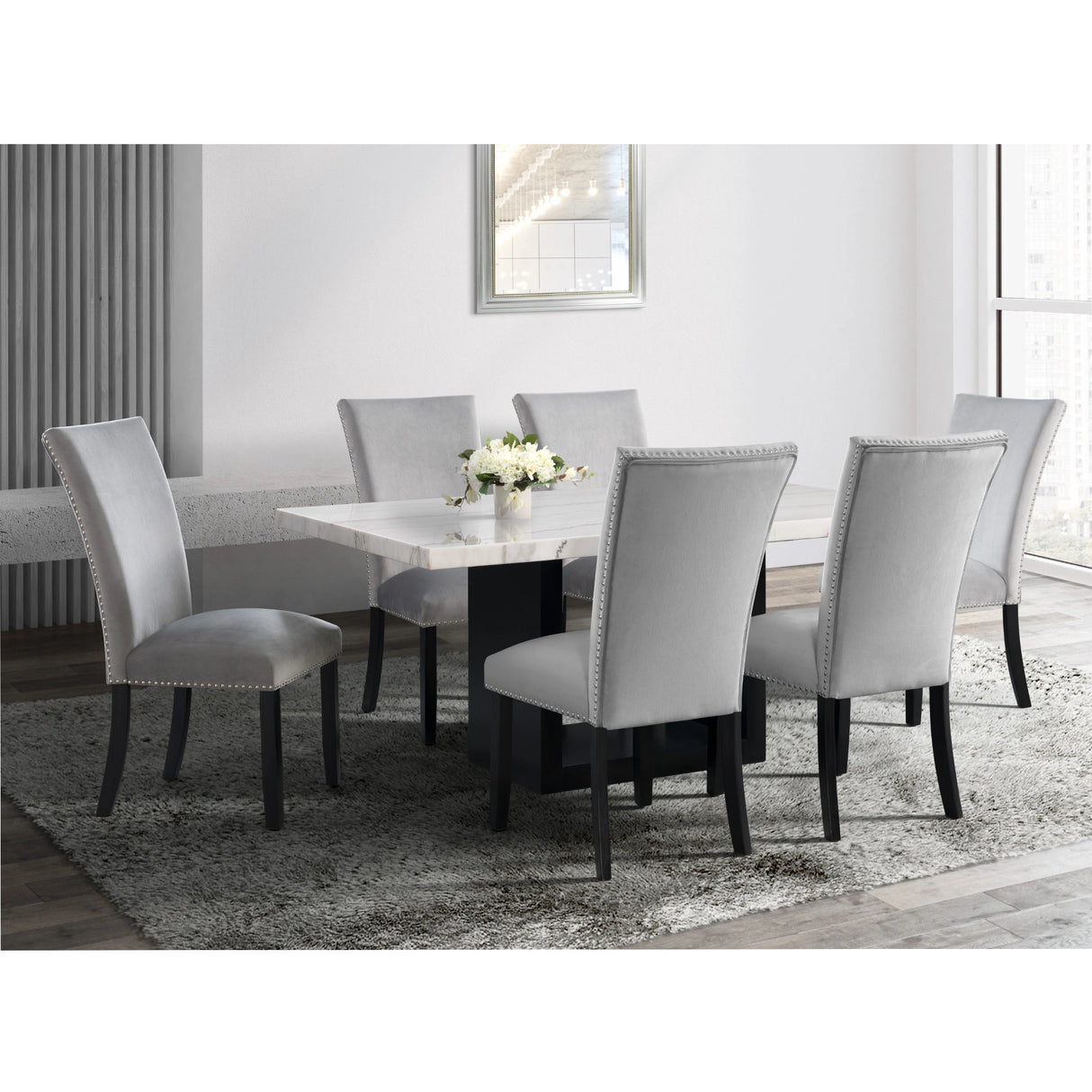 Valentino White Dining Table