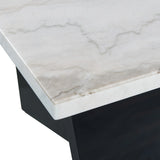 Beckley Coffee Table Complete in Marble Top