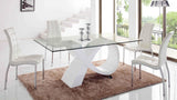 ESF Furniture 365 Chair in White (Set of 2)