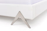 Candid Modern White Bed